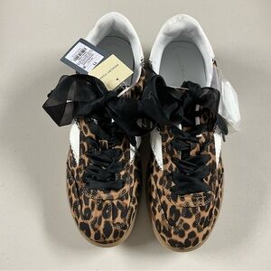 Universal Thread Leopard Print Sneakers with Black Accents